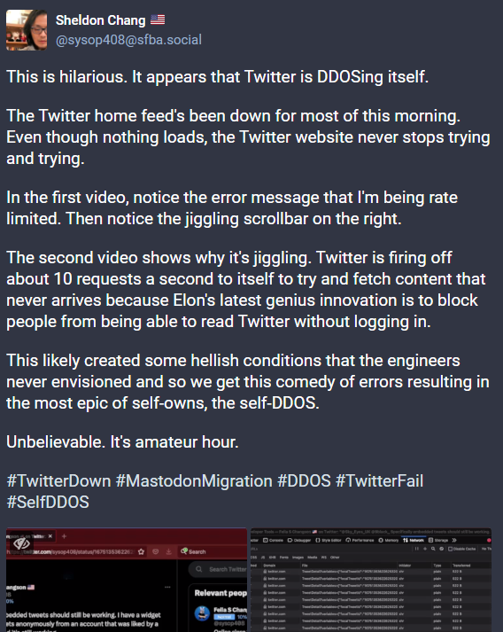 Twitters eigener DDoS-Angriff