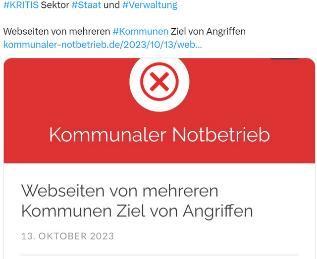 DDoS-Angriffe auf Kommunen