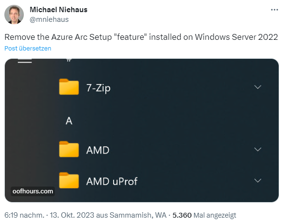 Remove Azure Arc Setup