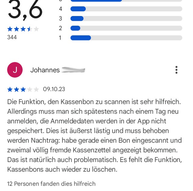 BAUHAUS-App-Rezension