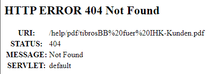 HTTP Error 404