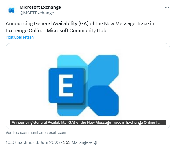 Outlook Express New Message Trace
