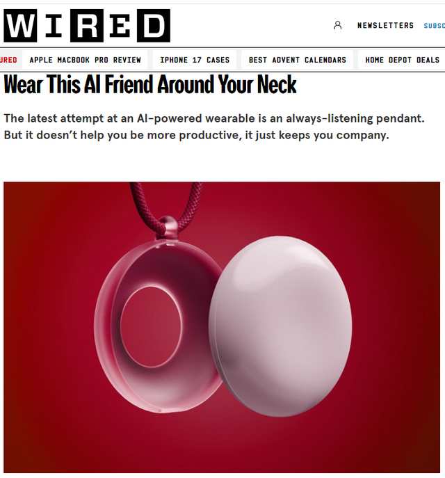 AI Friend Pendant