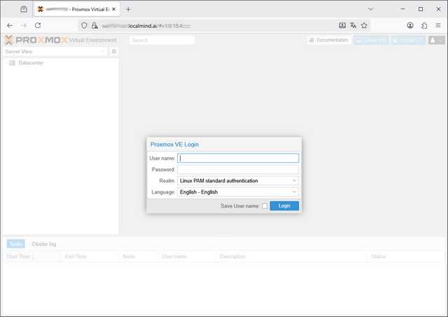 Localmind Proxmox-Hosts
