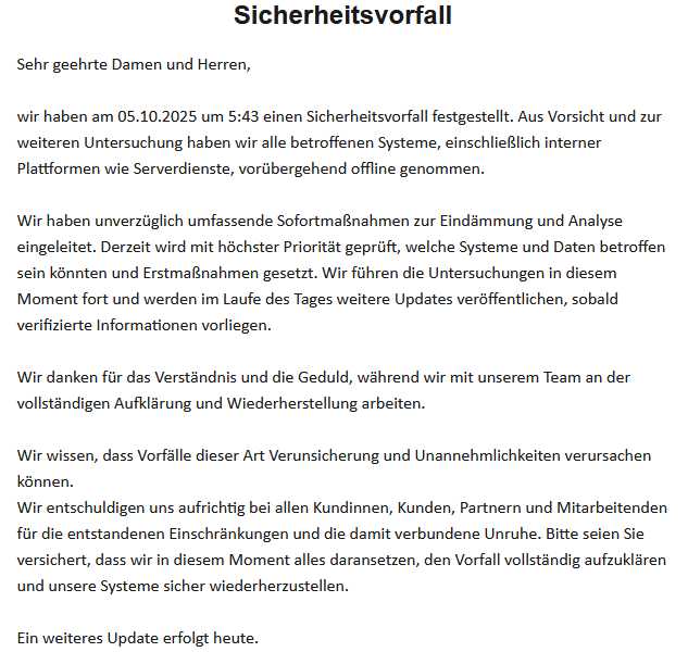 localmind.ai Meldung über Sicherheitsvorfall