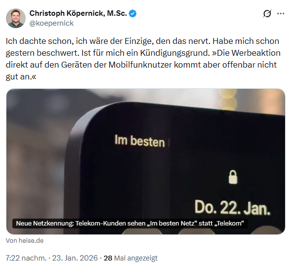 Telekom-Werbung