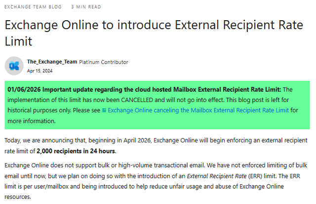 EO Ankündigung ERRL