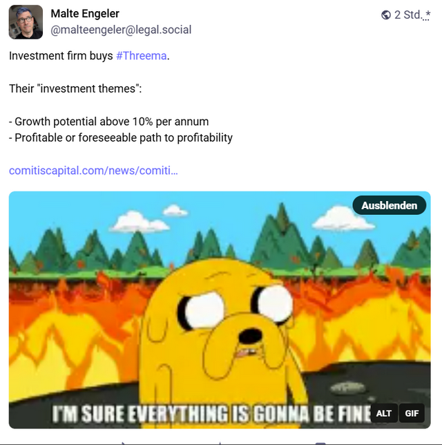 Threema wird von Investor gekauft