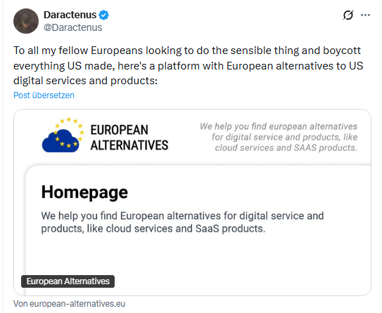 Europäische Alternativen