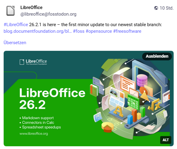 LibreOffice 26.2.1
