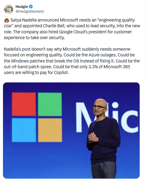 Microsofts Qualitätsoffensive