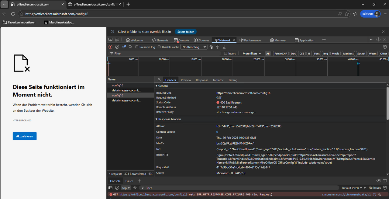Aktivierung-Diagnose