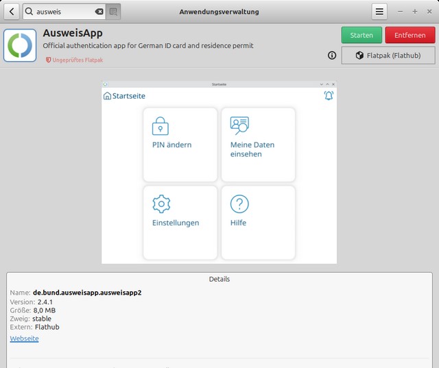 AusweisApp Mint