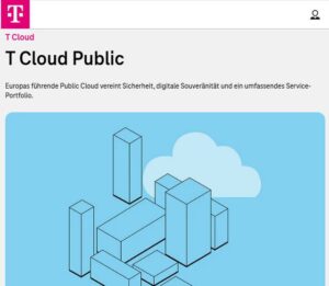 T Cloud Public als Konkurrent zu US-HyperscalernBorns IT- und Windows-Blog