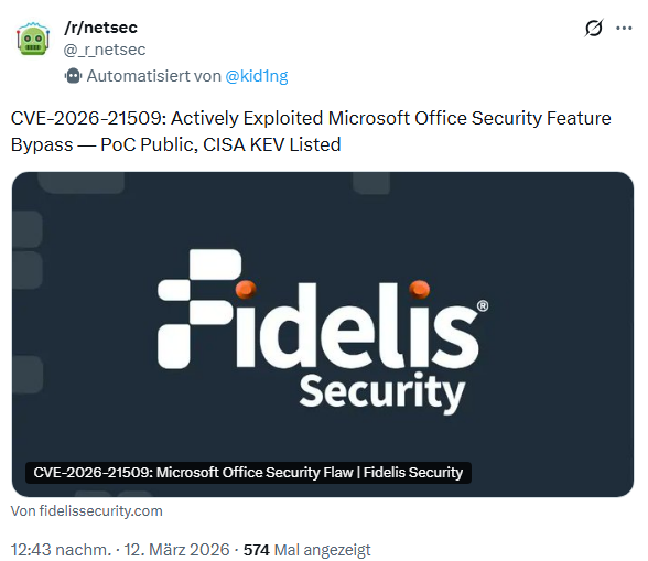 Office-Schwachstelle 