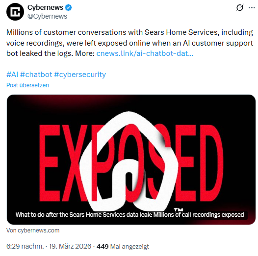 AI-Bot verursacht Datenleck