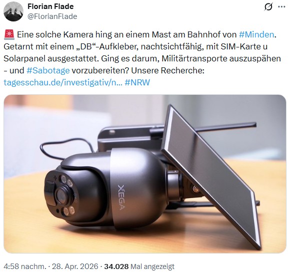 DB-Spy-Cam in Minden