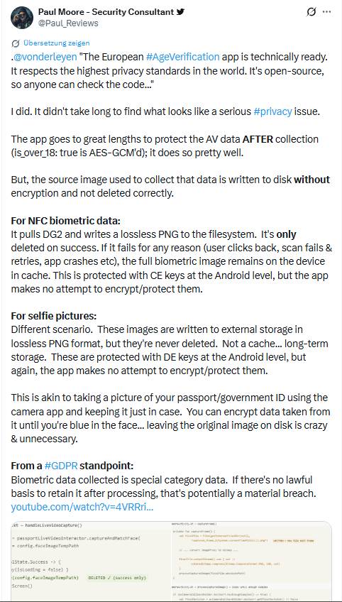 EU-Altersverifikation