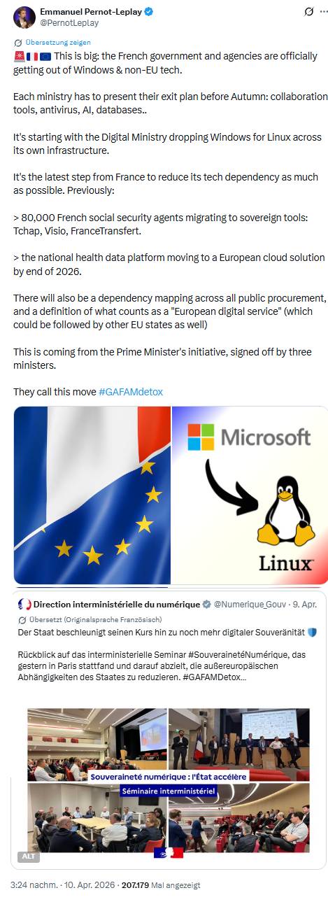 Digitale Souveränität in Frankreich