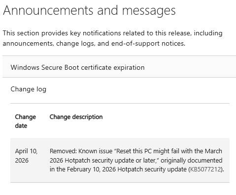 Windows 11 - KB5077212