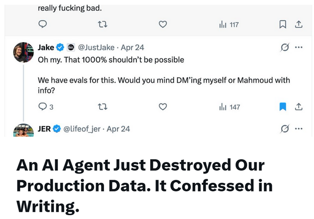 Claude Code Cursor deletes database and backups