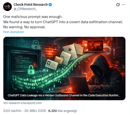 ChatGPT 0-click-Leak