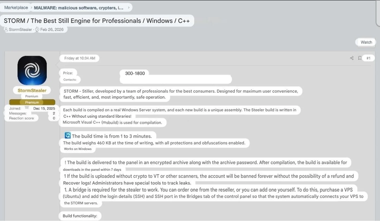 Storm Infostealer
