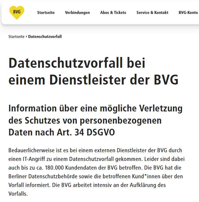 BVG-Vorfall