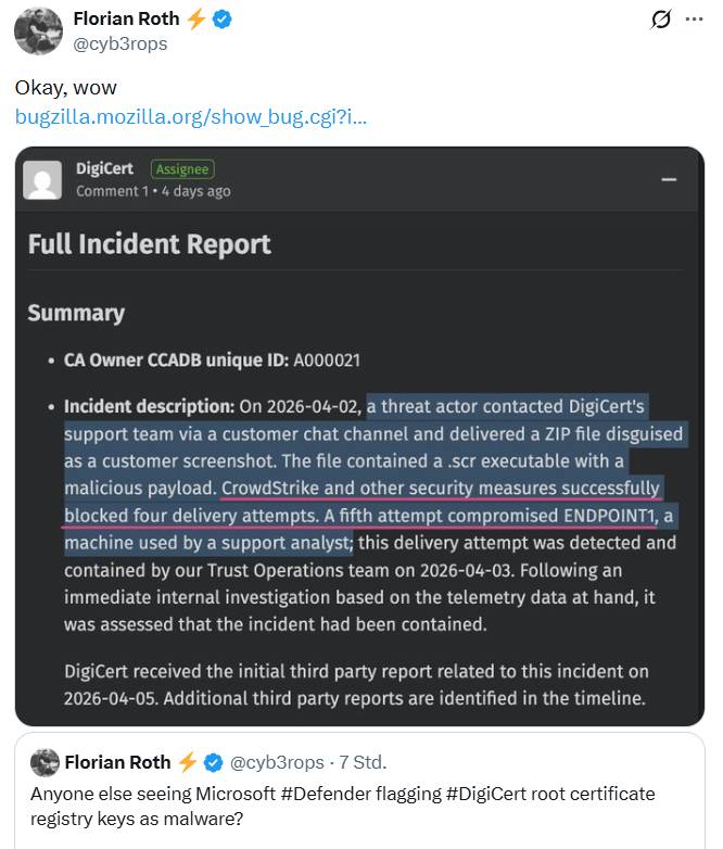 Defender Alert Roth