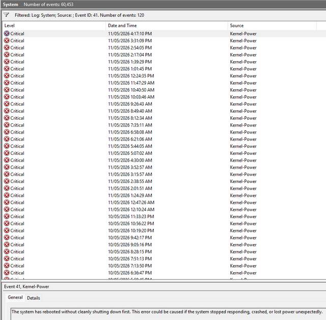 Dell Critical-Error