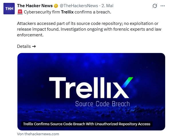 Trellix Cybervorfall