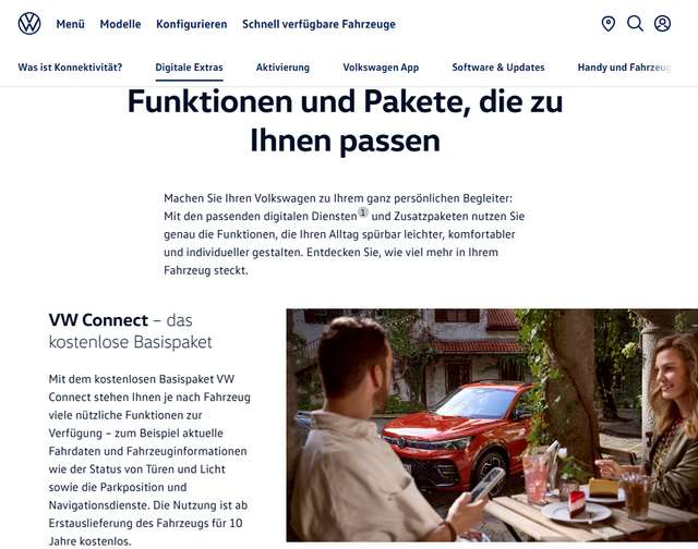 VW-Connect Basispaket
