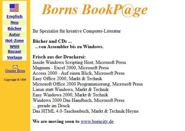 Borns CompuServe Homepage