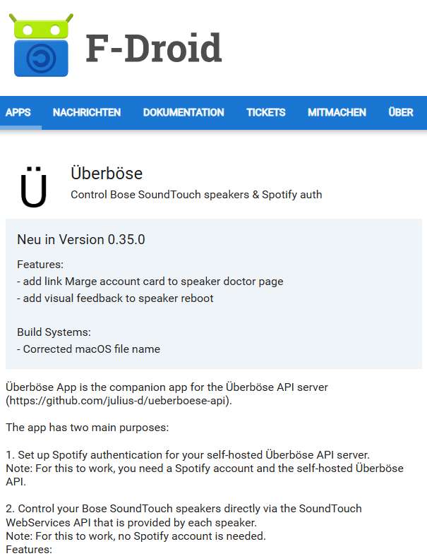 Bose-Android-App