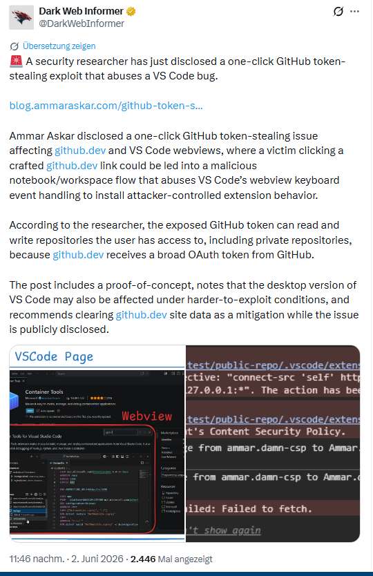 GitHub 0-day