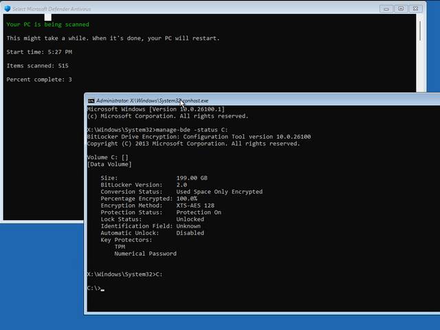 GreatXML Bitlocker Bypass