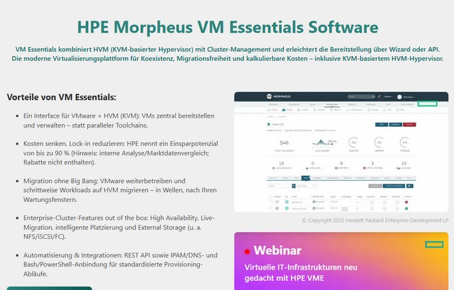 HPE VM Essentials