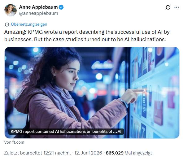 KPMG AI-Halluzinationen
