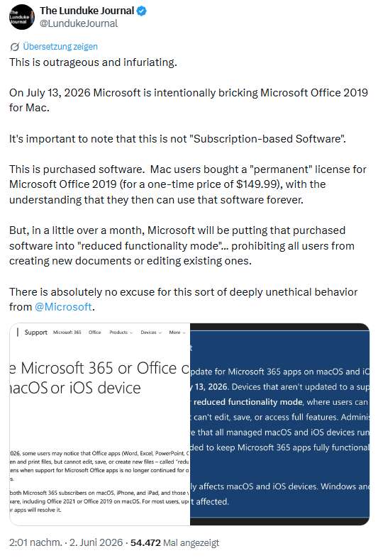 Office for Mac
