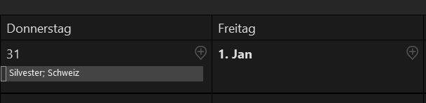 Outlook Kalender 2026-2027