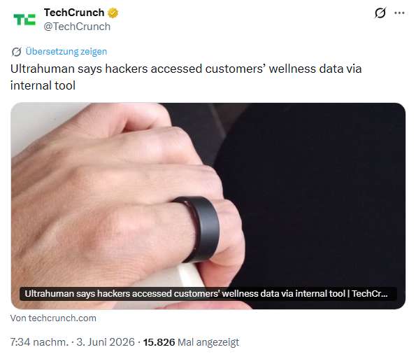 Ultrahuman Incident