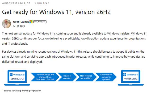 Windows 11 26H2