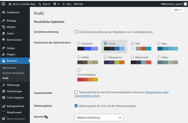 WordPress 7.0 Design anpassen
