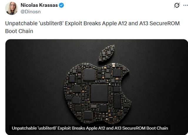 iPhone usbliter8 Schwachstelle