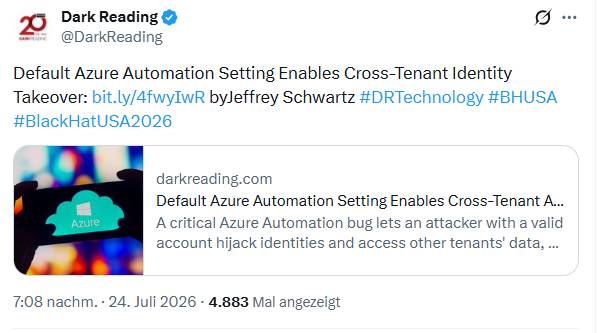 Azure-Automation-Tenant-Übernahme