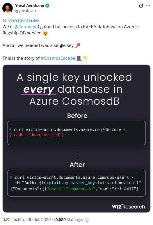 Azure-Cosmos-DB-Masterkey