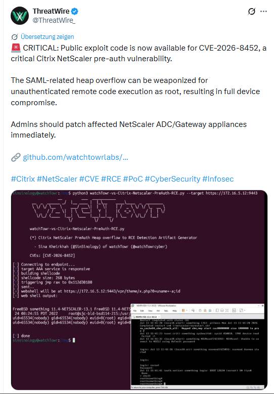 Citrix Nextscaler ADC CVE-2026-8452