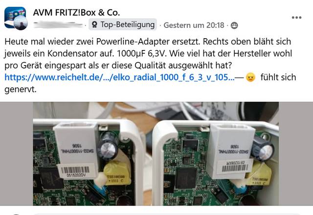FRITZ Powerline-Problem