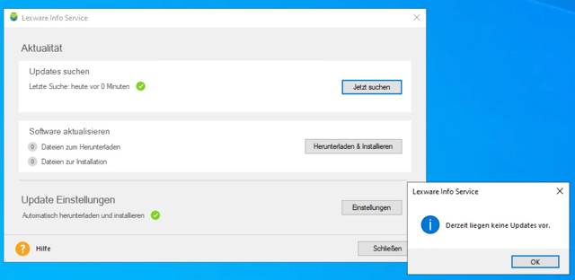 Lexmark Update fehlt