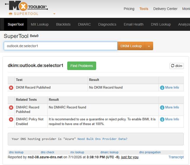 Outlook.de Selector1 Outlook.de Selector1